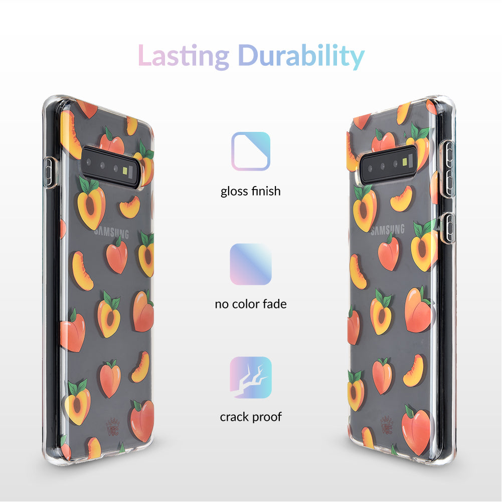 Just Peachy Samsung Clear Case