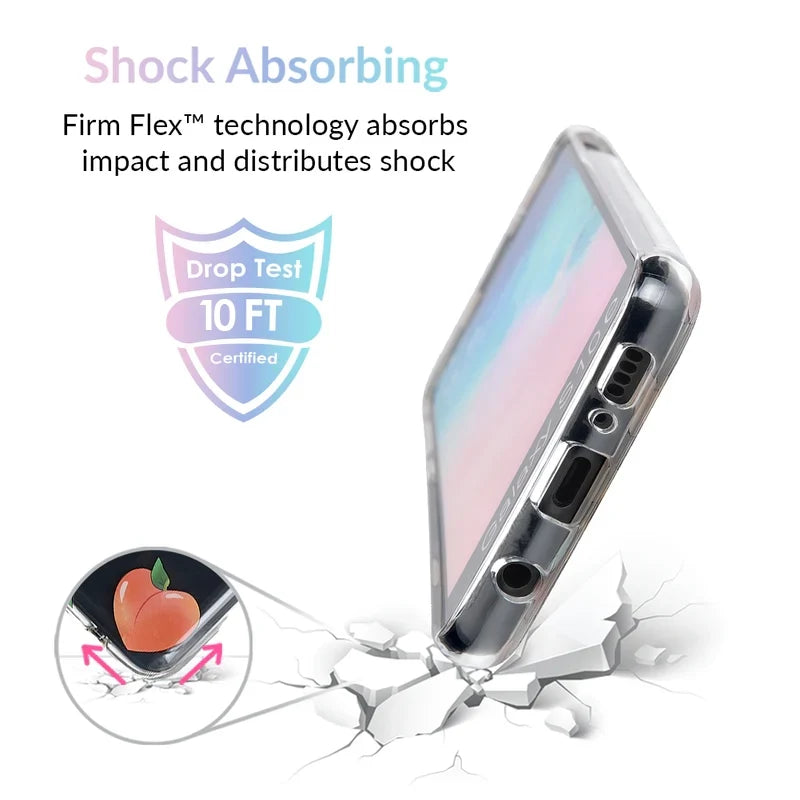 Just Peachy Samsung Clear Case
