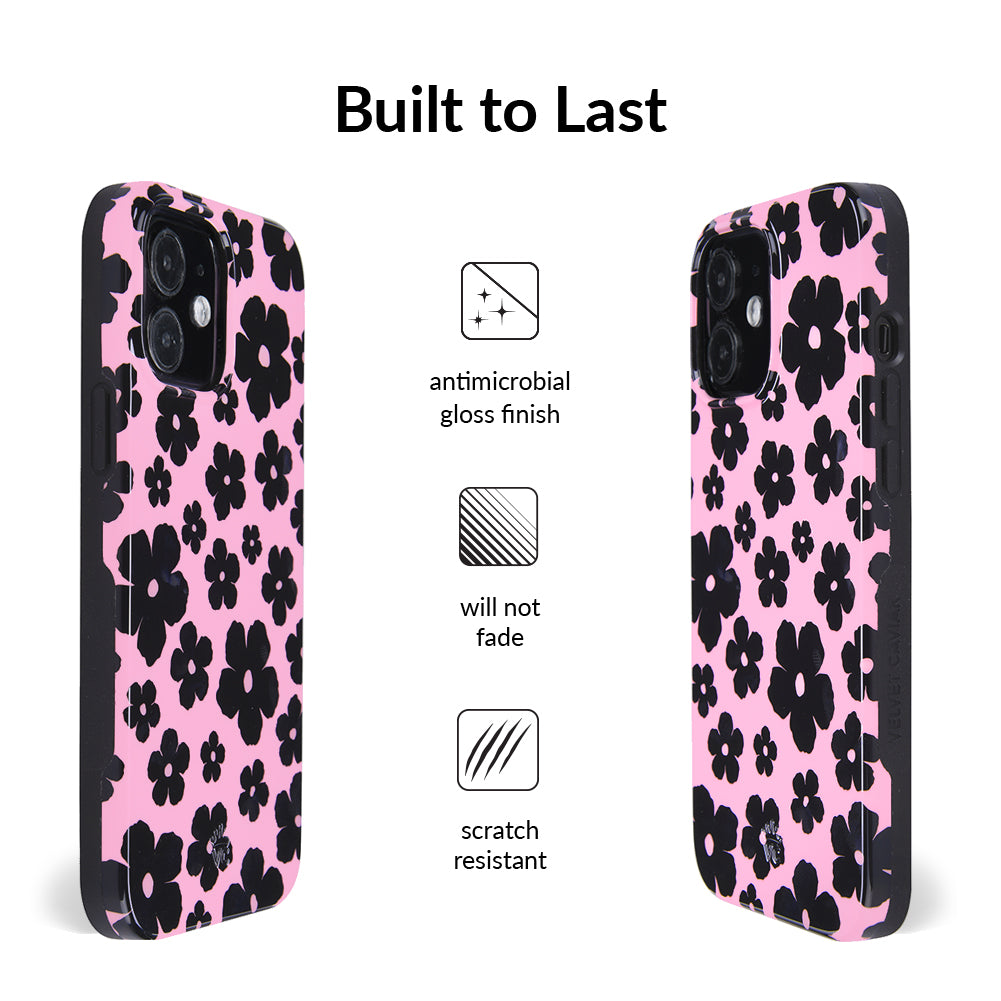 Pink Le Fleur iPhone Case