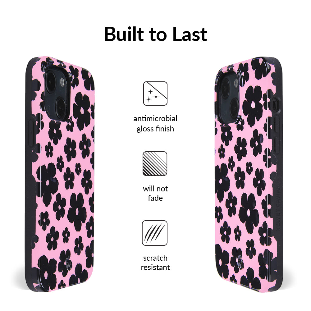 Pink Le Fleur iPhone Case