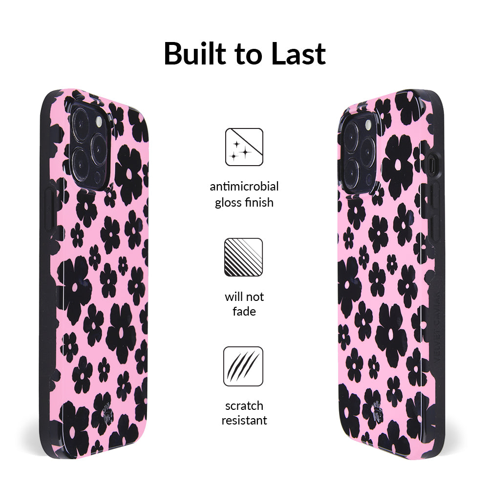 Pink Le Fleur iPhone Case