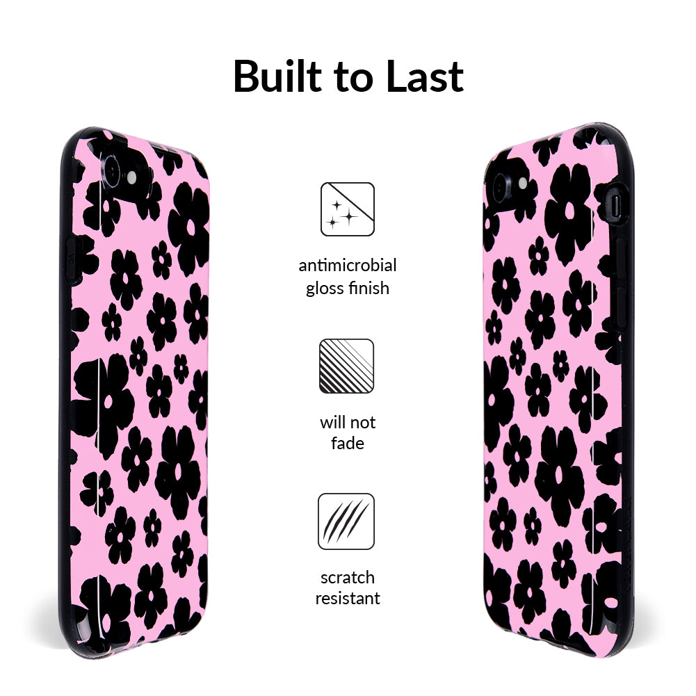 Pink Le Fleur iPhone Case