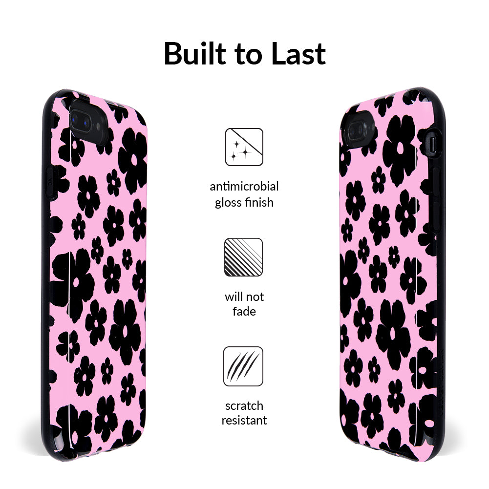 Pink Le Fleur iPhone Case