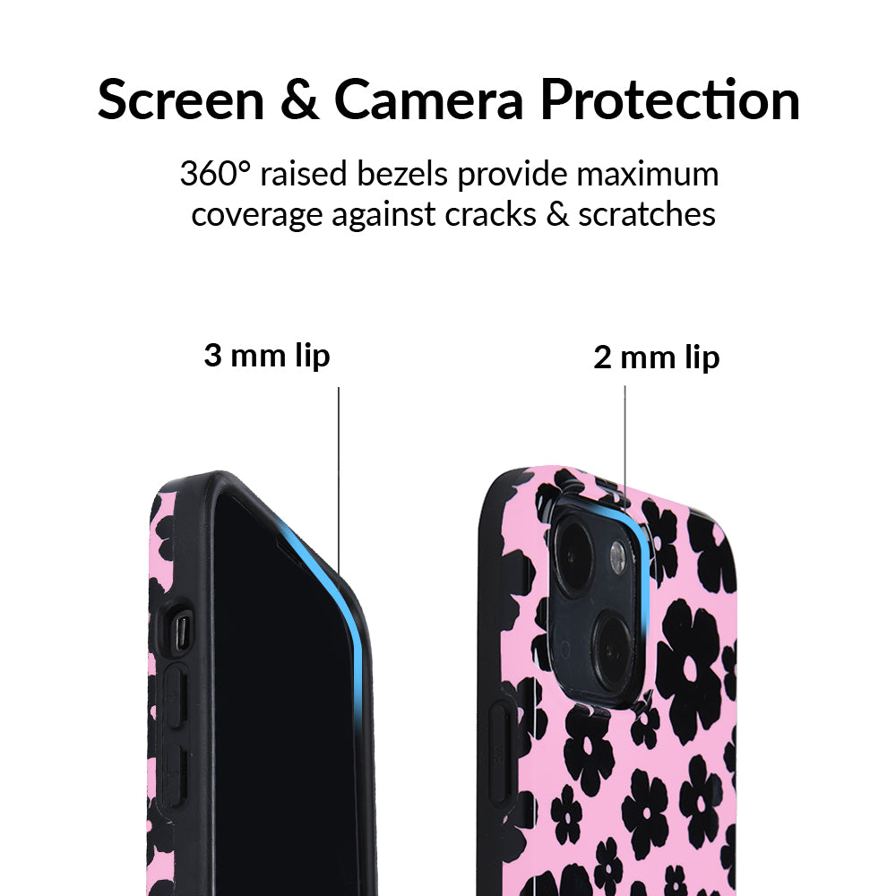 Pink Le Fleur iPhone Case
