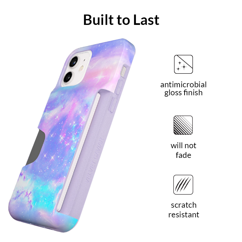 Pastel Galaxy iPhone Wallet Case