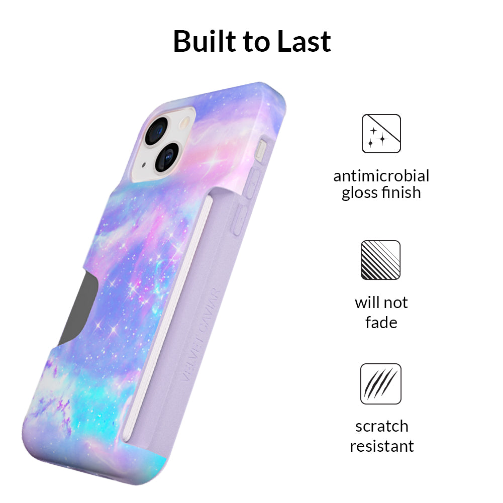Pastel Galaxy iPhone Wallet Case