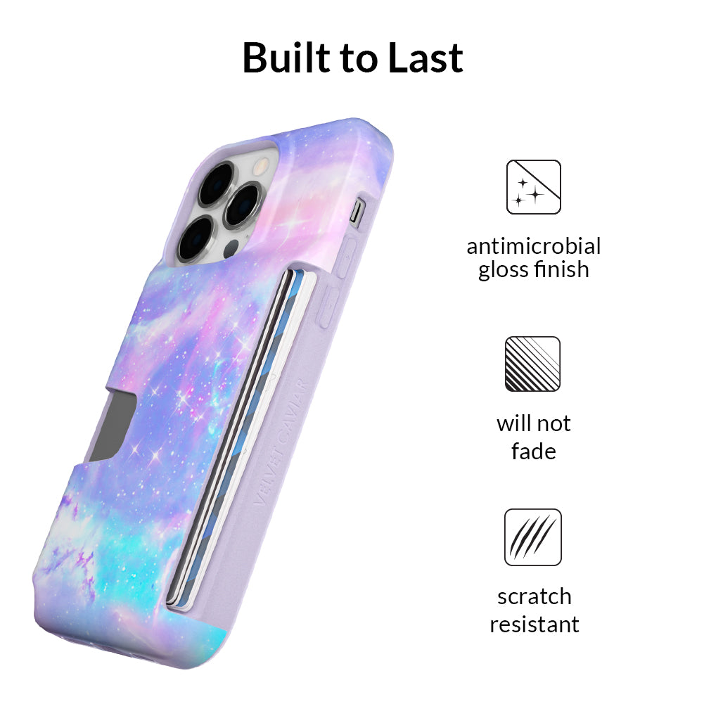 Pastel Galaxy iPhone Wallet Case