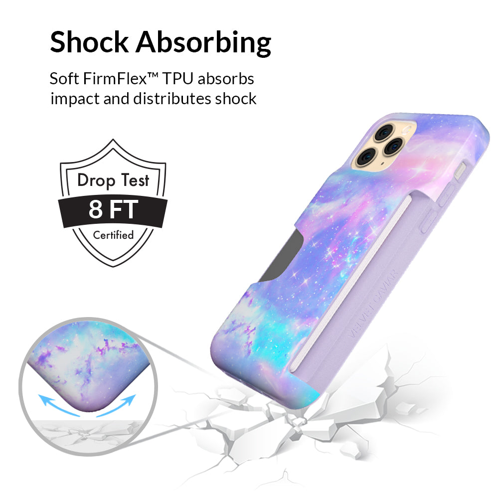 Pastel Galaxy iPhone Wallet Case