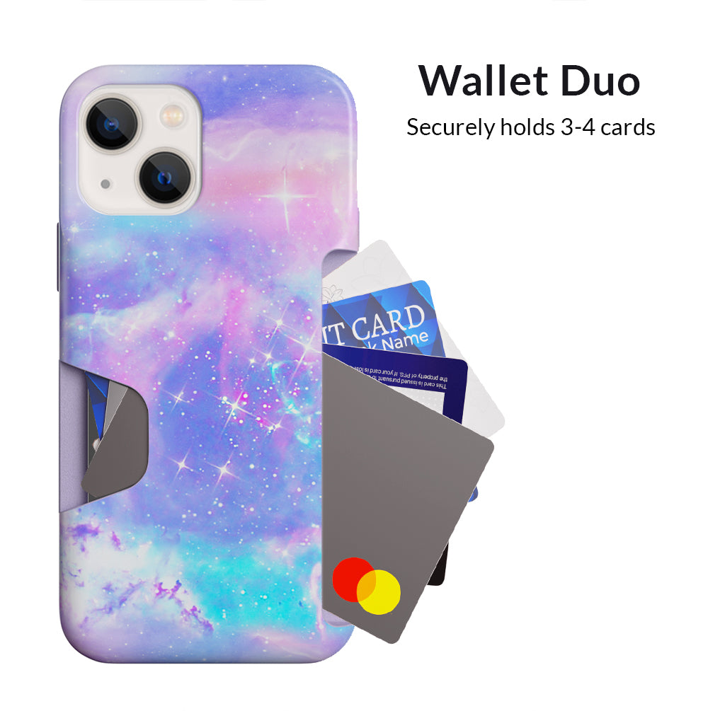 Pastel Galaxy iPhone Wallet Case