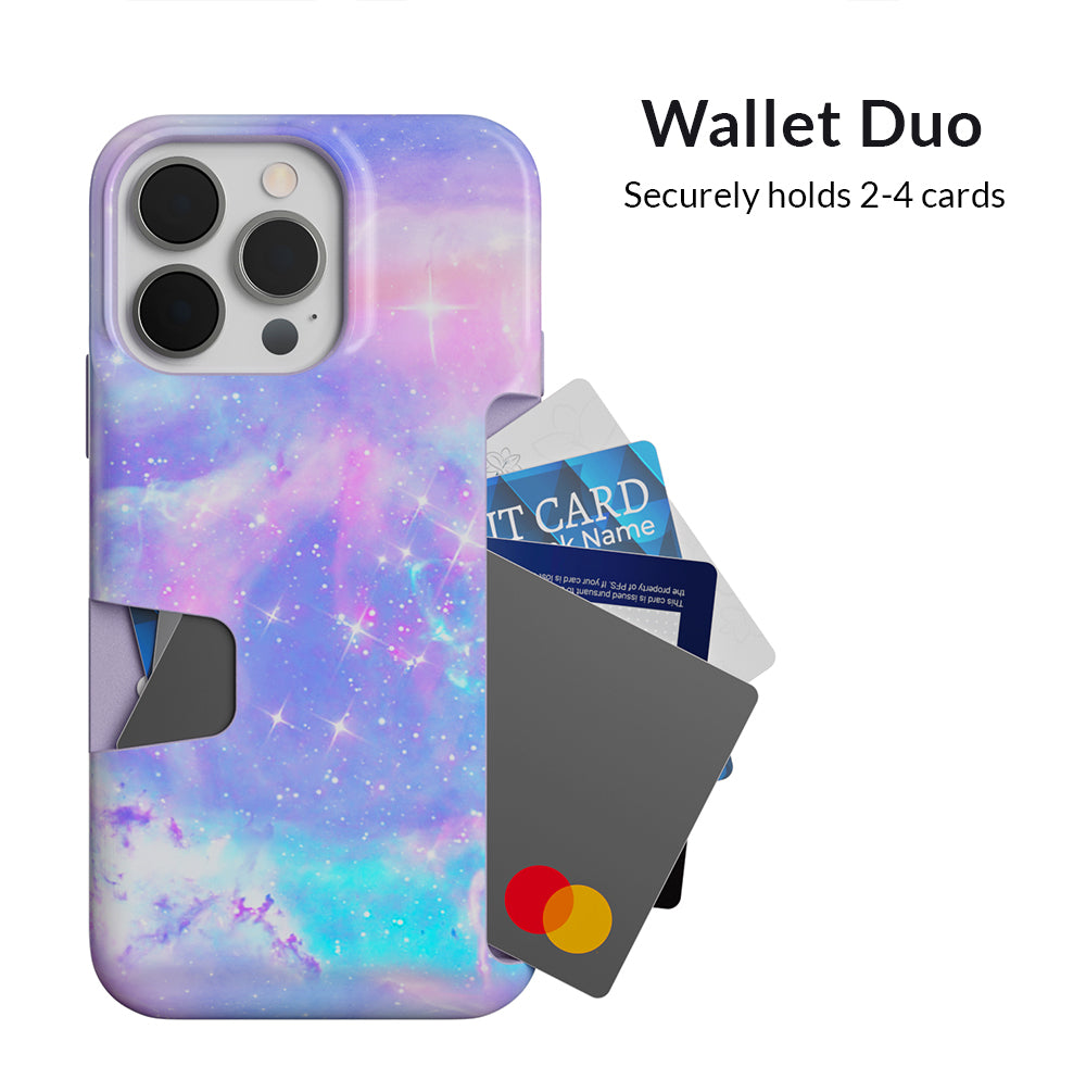 Pastel Galaxy iPhone Wallet Case