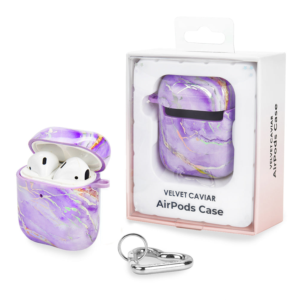 Purple Holo Moonstone AirPod Case