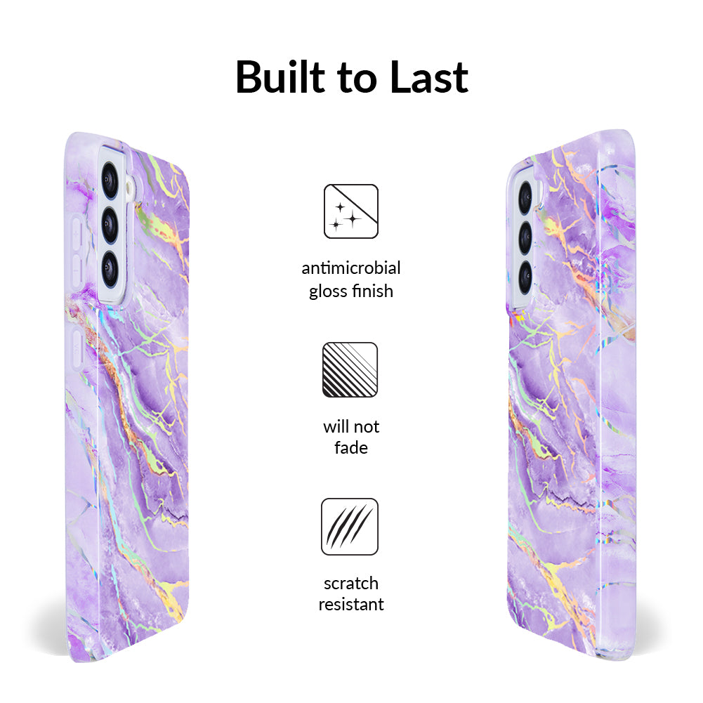 Purple Holo Moonstone Samsung Case