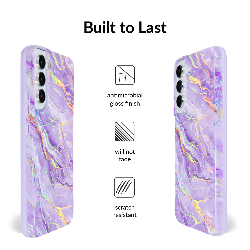 Purple Holo Moonstone Samsung Case