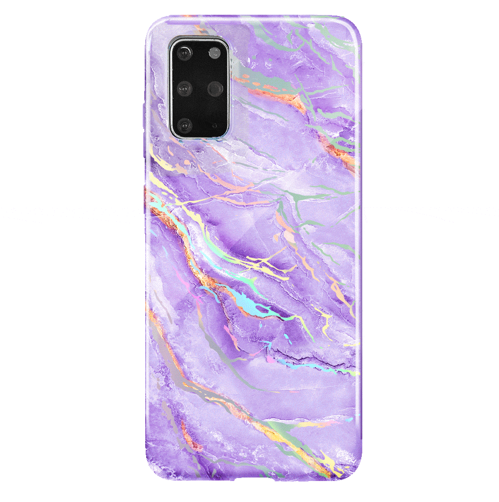Purple Holo Moonstone Samsung Case