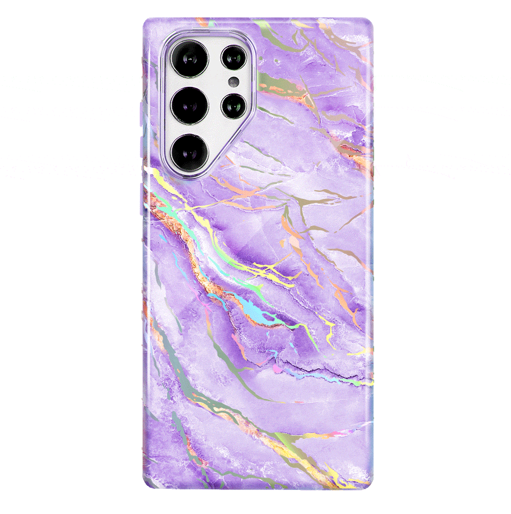 Purple Holo Moonstone Samsung Case