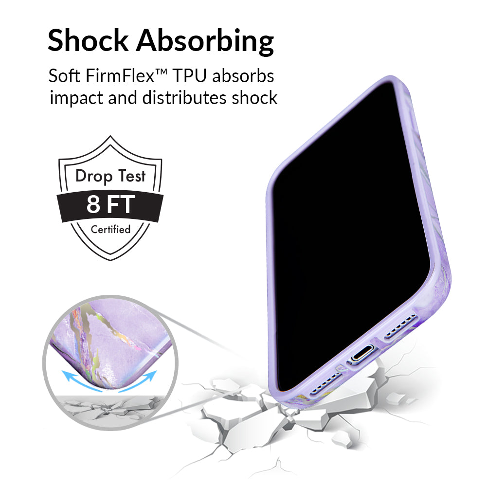 Purple Holo Moonstone iPhone Case