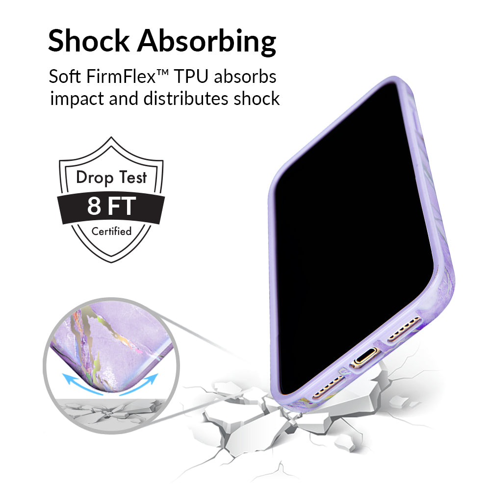 Purple Holo Moonstone iPhone Case