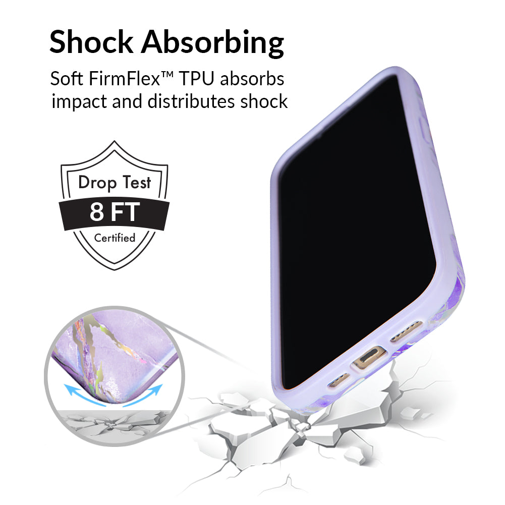 Purple Holo Moonstone iPhone Case