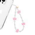 Pink Bow Phone Charm