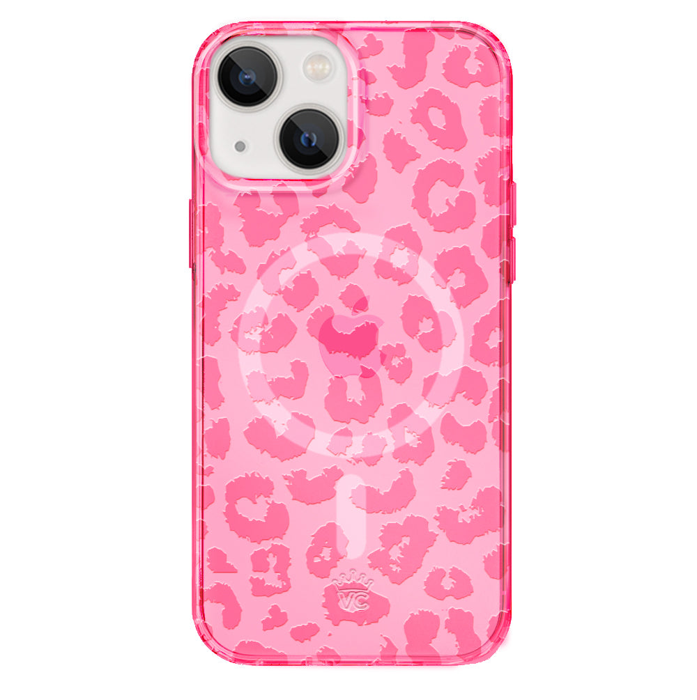 Candy Pink Leopard iPhone Case