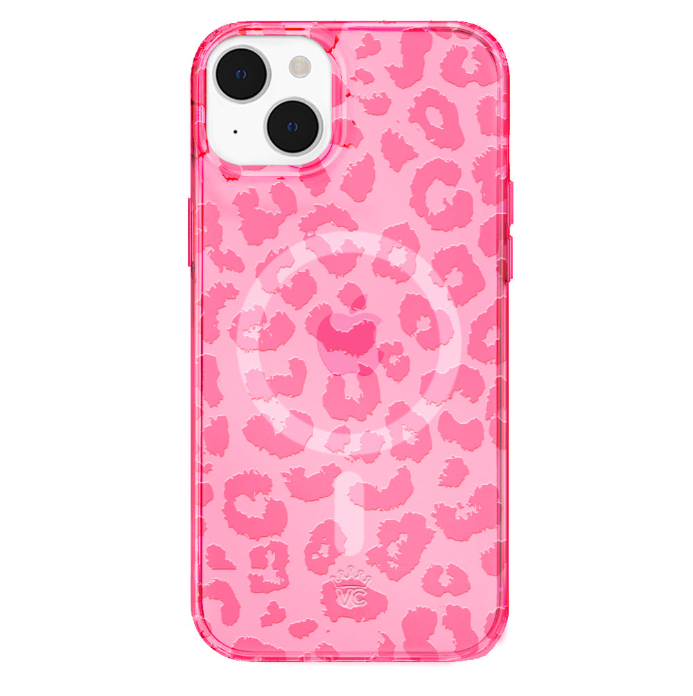 Candy Pink Leopard iPhone Case