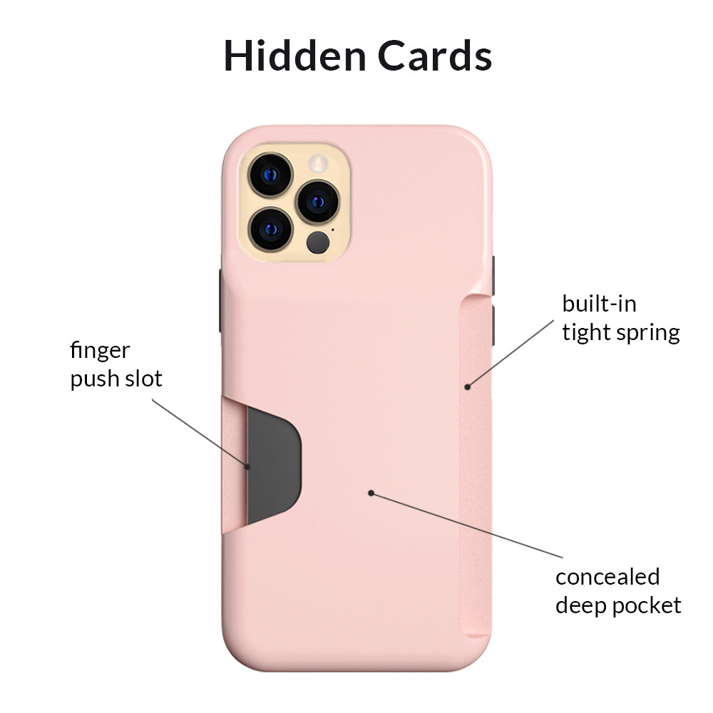 Light Pink iPhone Wallet Case