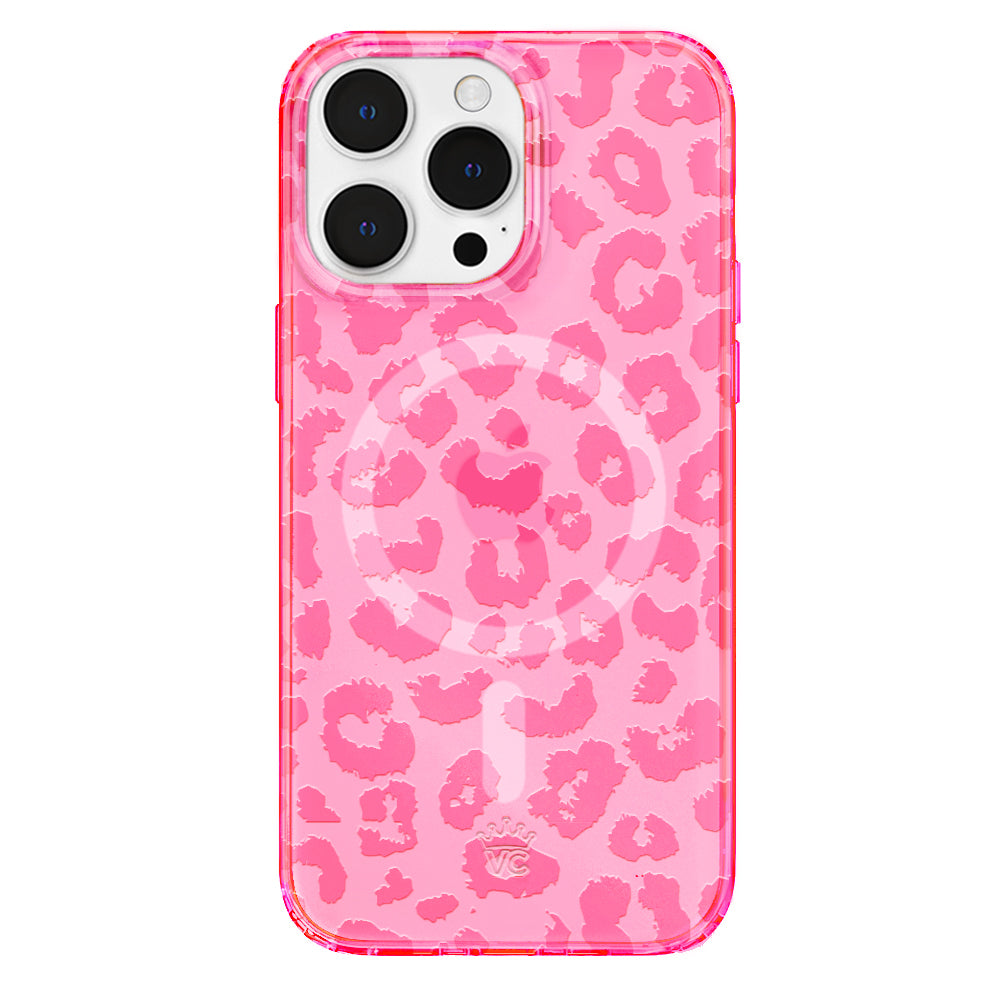 Candy Pink Leopard iPhone Case