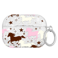 Pink Pony Glitter AirPod Case