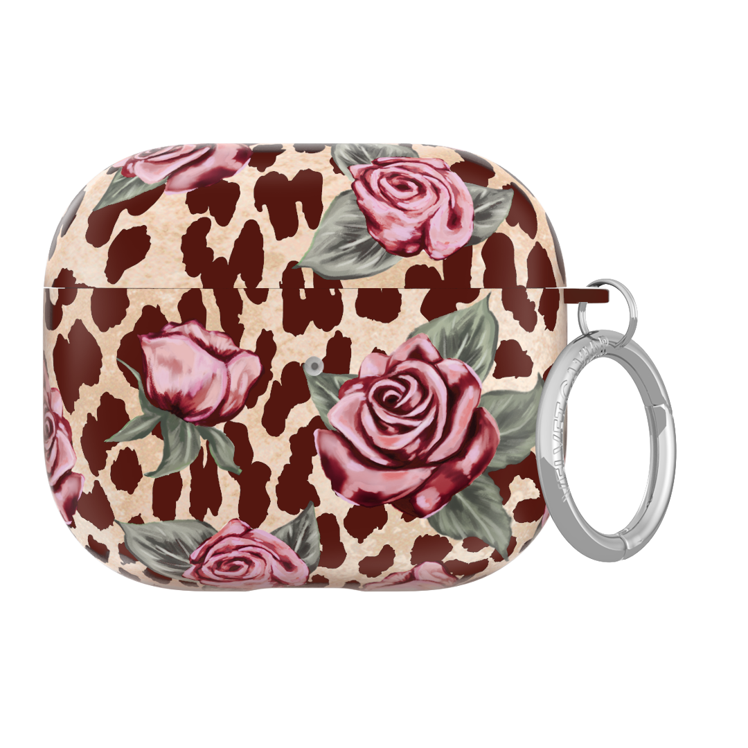 Rosy Leopard AirPod Case