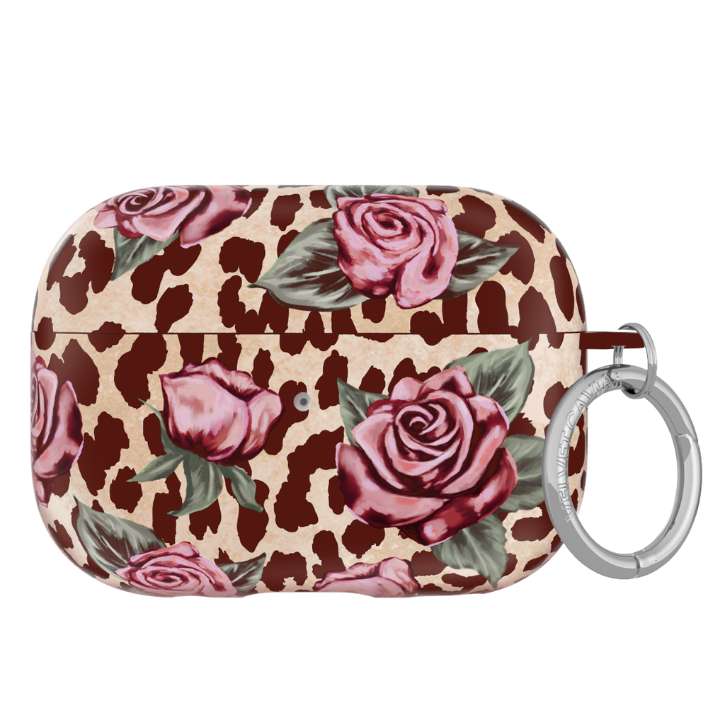Rosy Leopard AirPod Case
