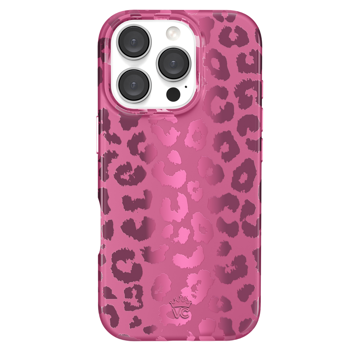 Pink Ruby Leopard iPhone Case