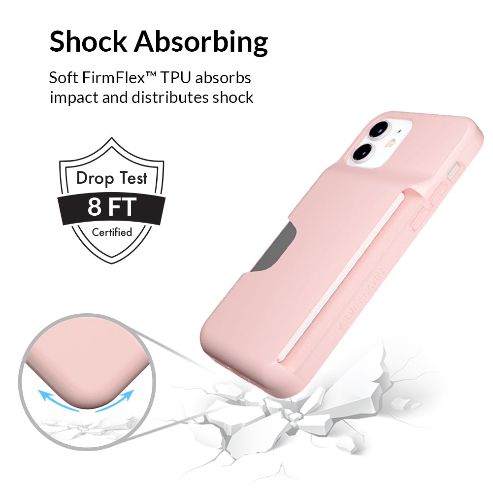 Light Pink iPhone Wallet Case