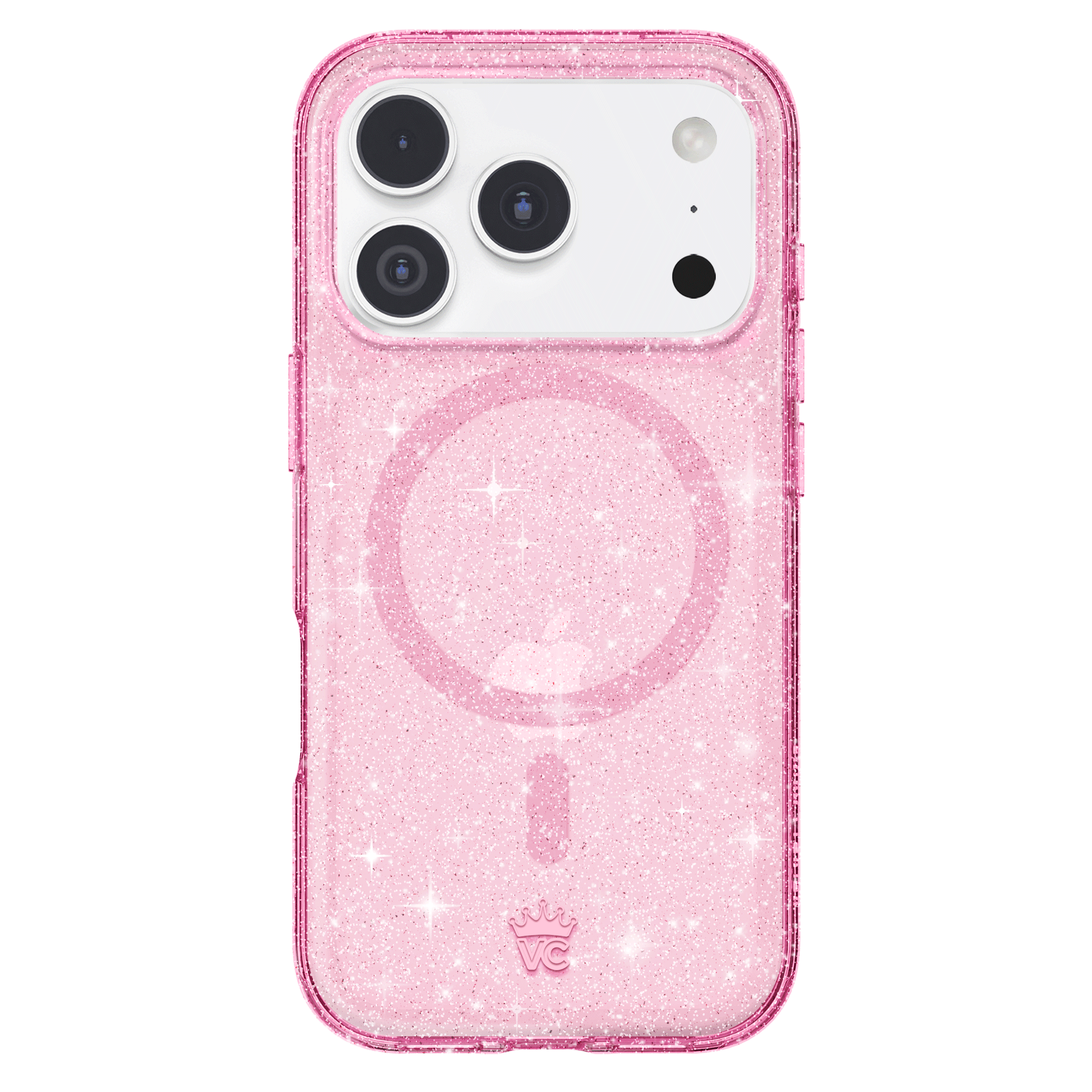 Pink Stardust Glitter iPhone Case