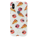Pizza Lips iPhone Case by Kendall Vertes