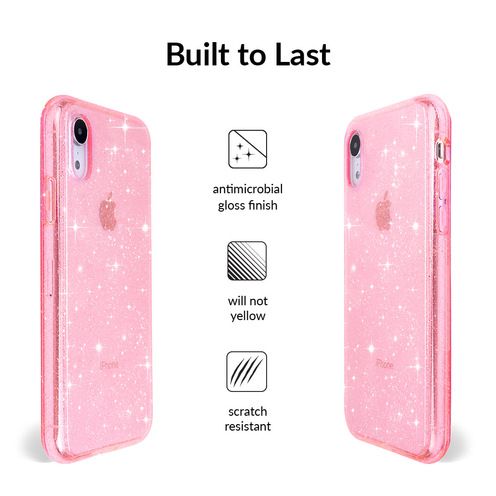 Pink Stardust Glitter iPhone Case