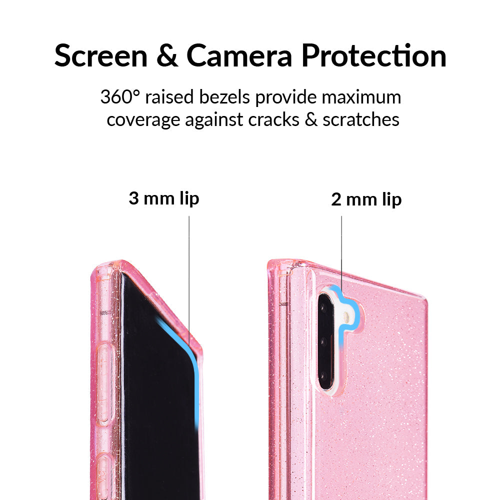 Pink Stardust Glitter Samsung Case