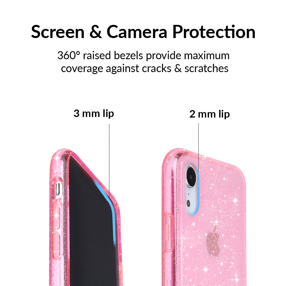 Pink Stardust Glitter iPhone Case