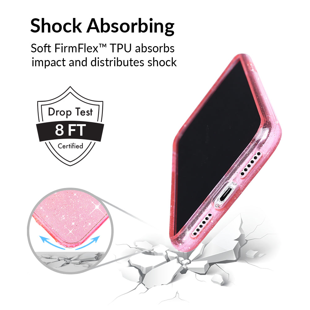 Pink Stardust Glitter iPhone Case