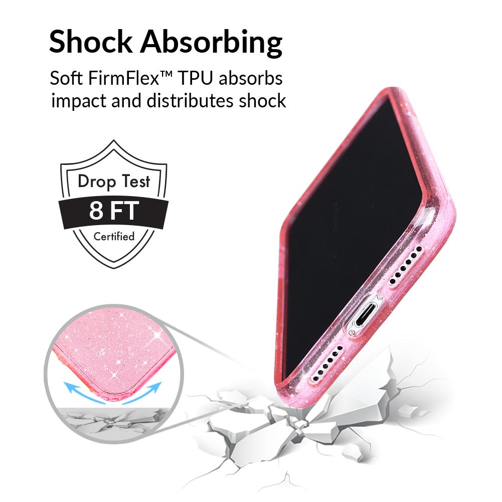 Pink Stardust Glitter iPhone Case