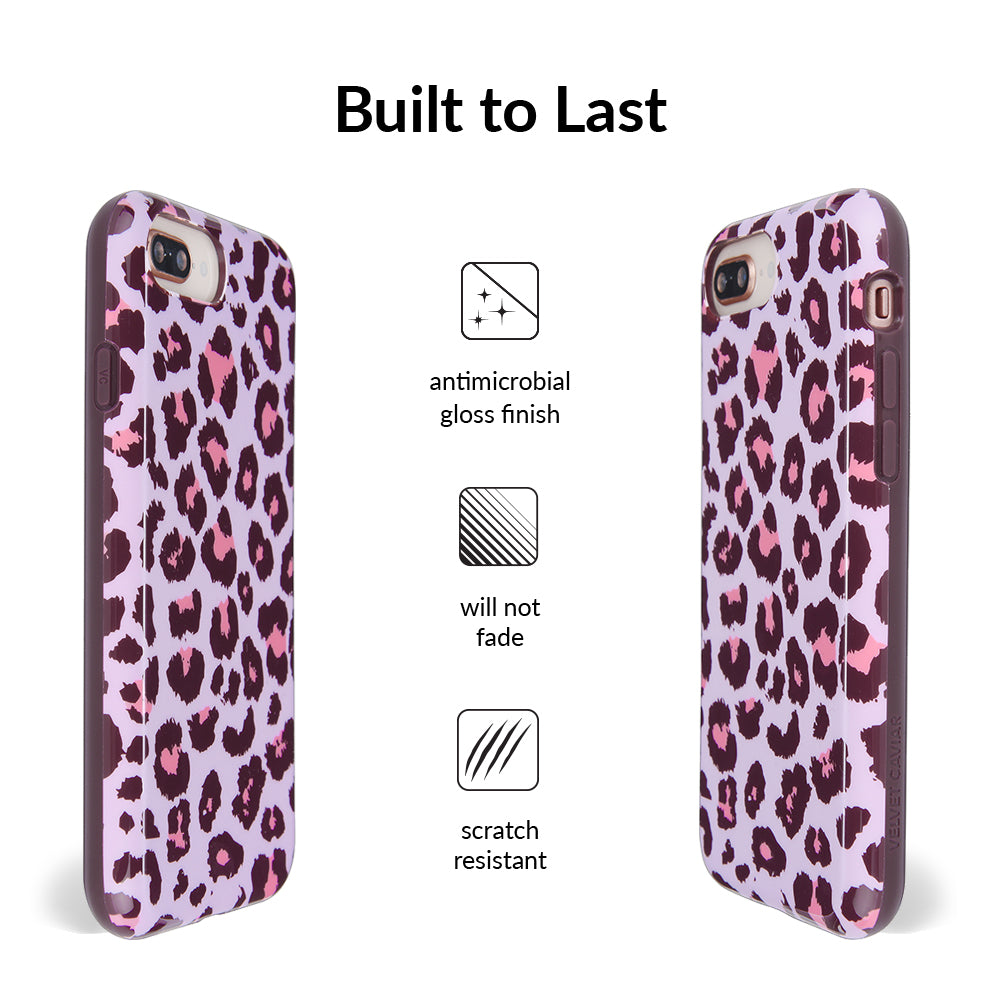 Purrfect Pink Leopard iPhone Case