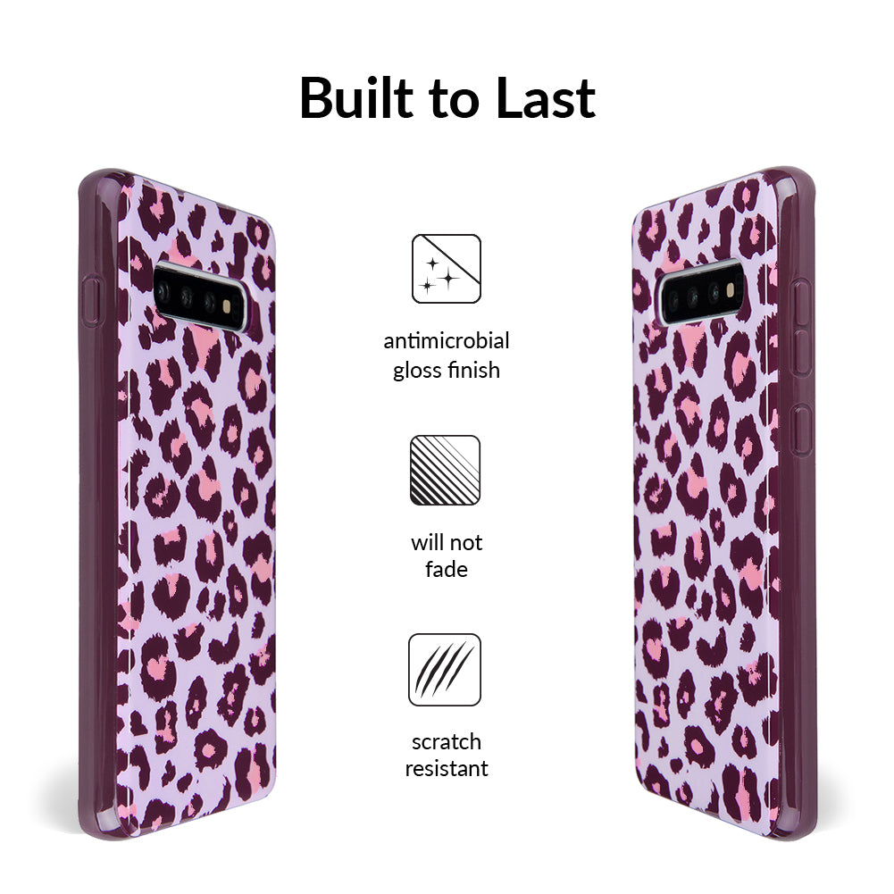 Purrfect Pink Leopard Samsung Case