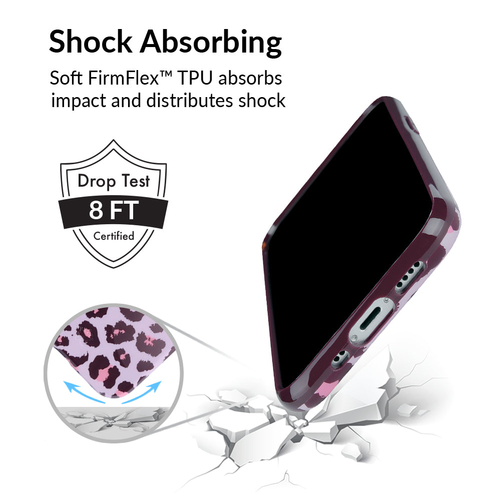 Purrfect Pink Leopard iPhone Case
