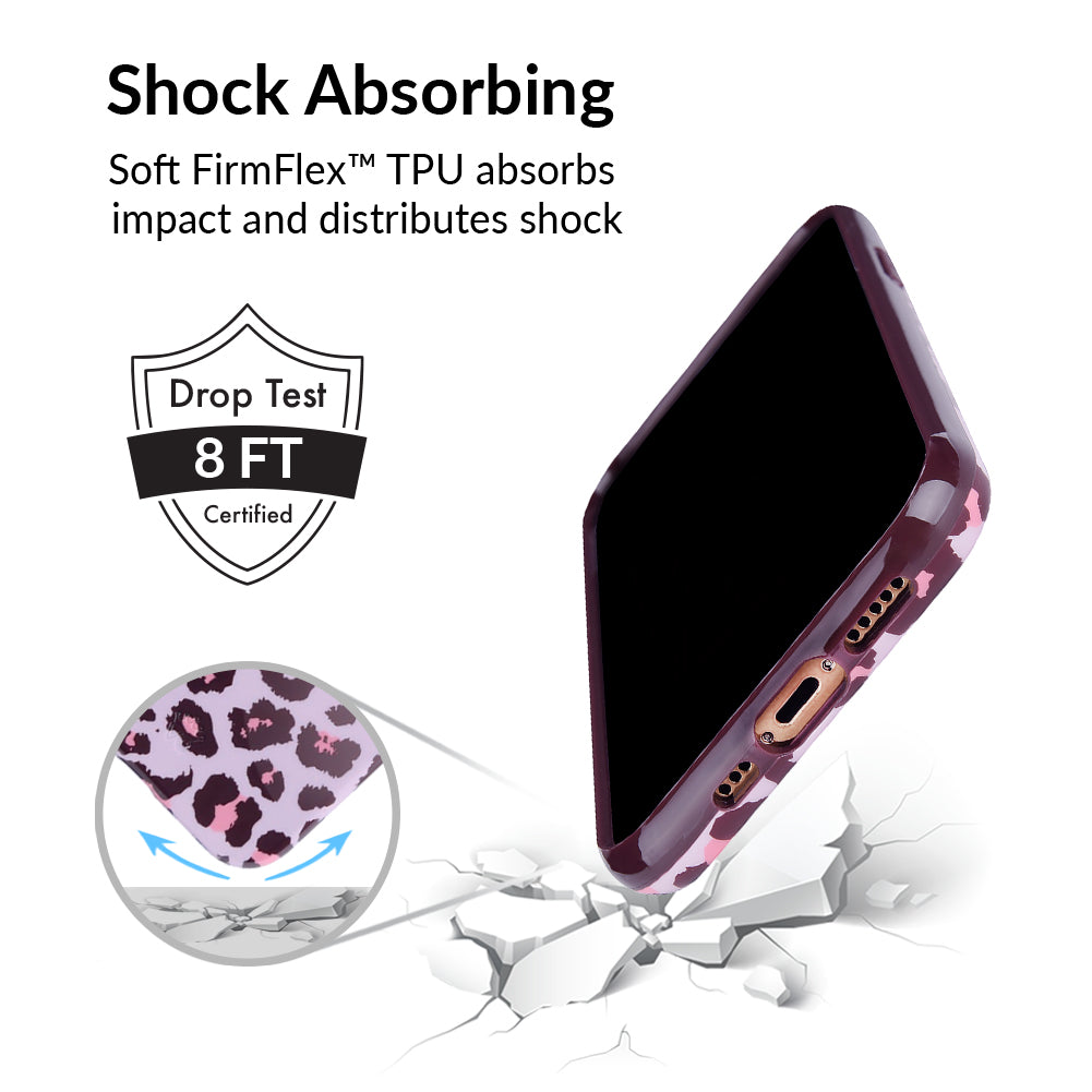 Purrfect Pink Leopard iPhone Case