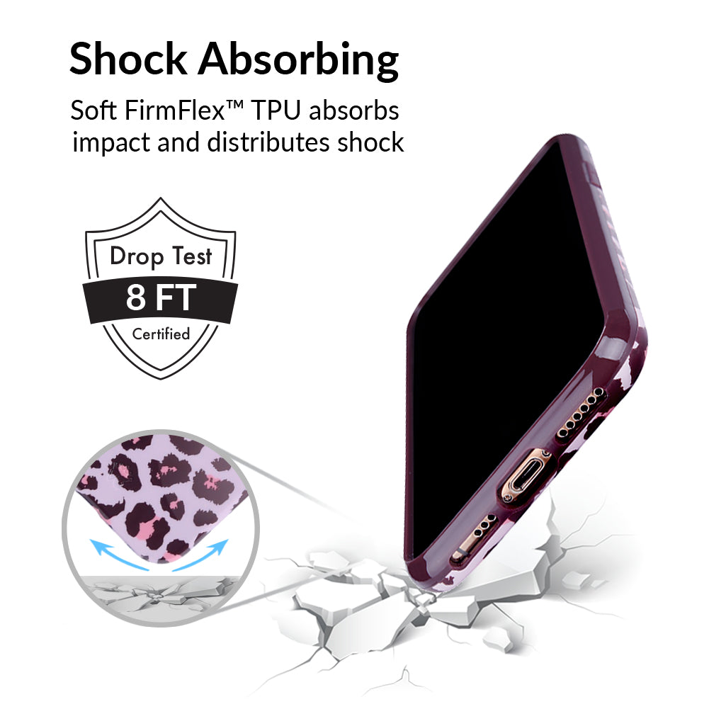 Purrfect Pink Leopard iPhone Case