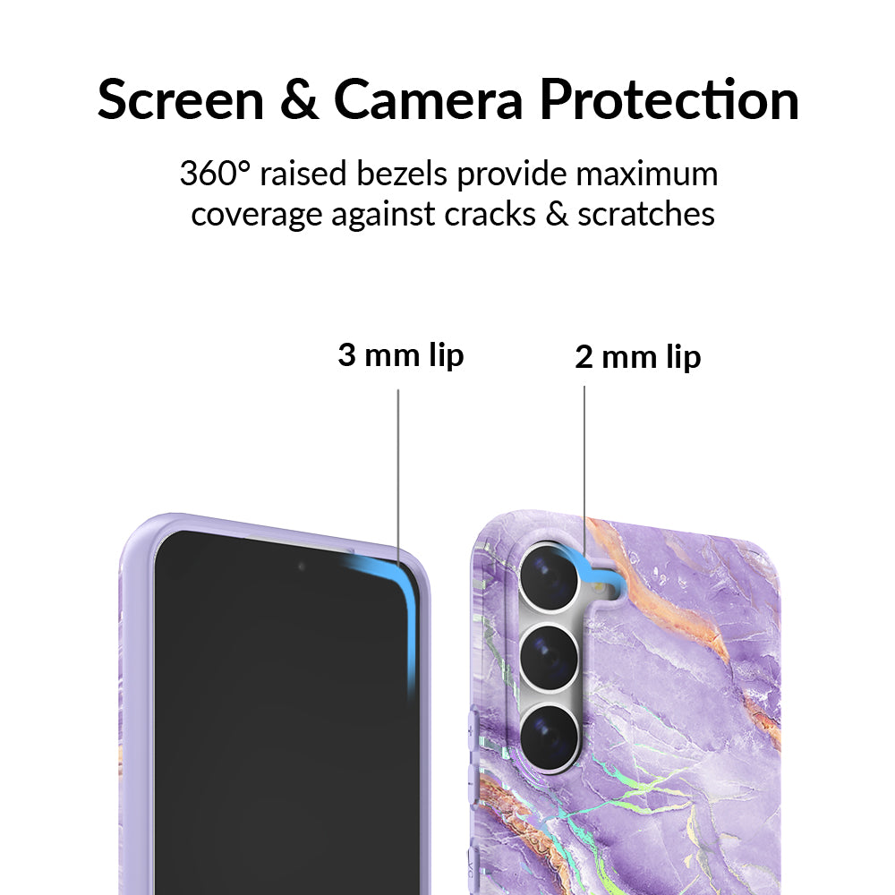Purple Holo Moonstone Samsung Case
