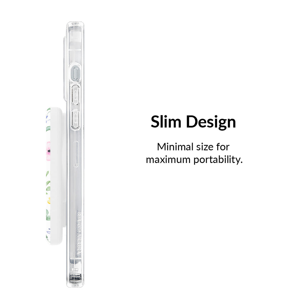 Enchanted Floral Portable MagSafe Charger Power Pack