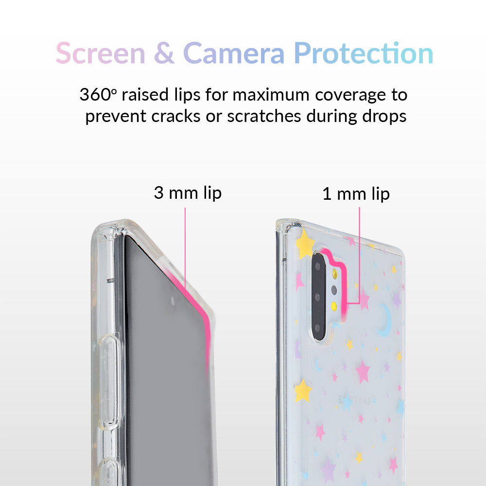 Pastel Starry Night Clear Samsung Case