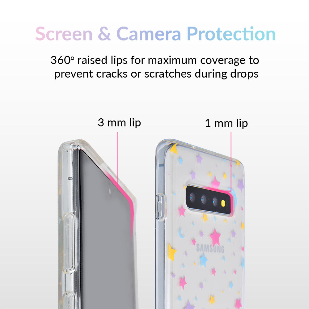 Pastel Starry Night Clear Samsung Case