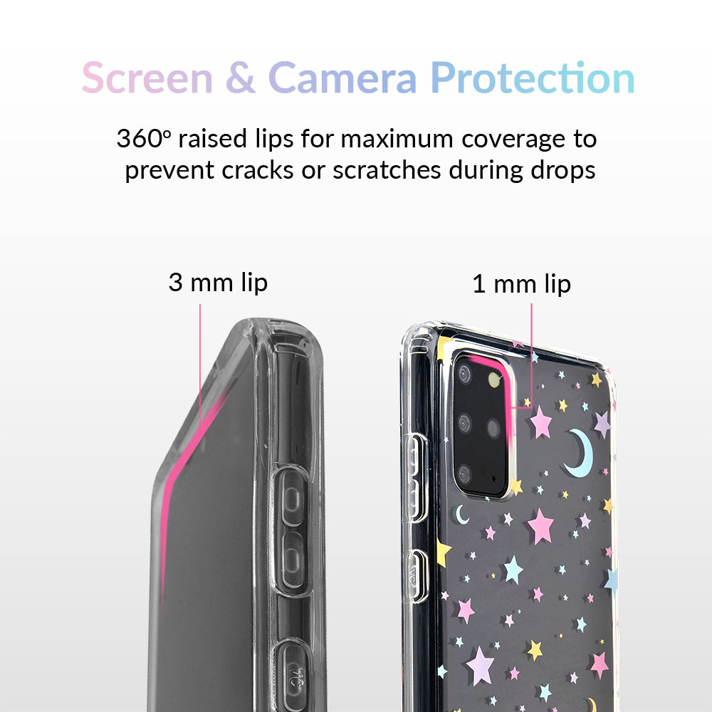 Pastel Starry Night Clear Samsung Case
