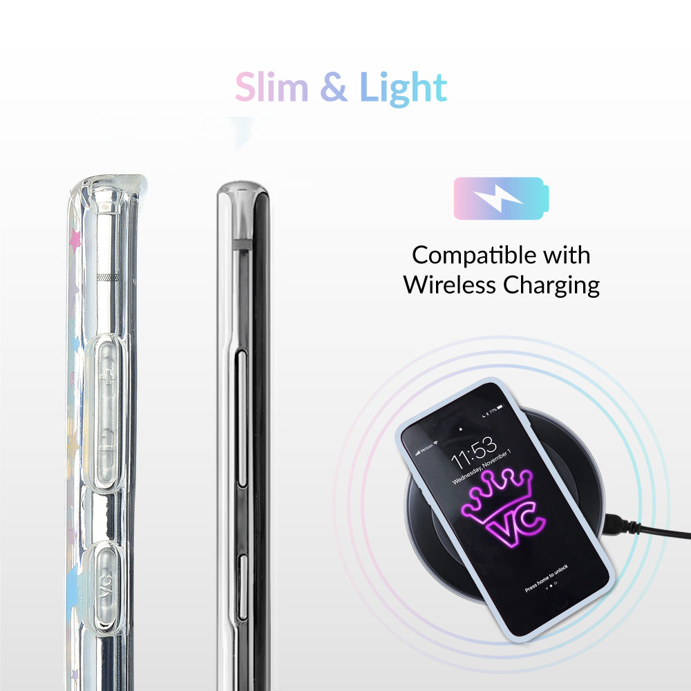 Pastel Starry Night Clear Samsung Case